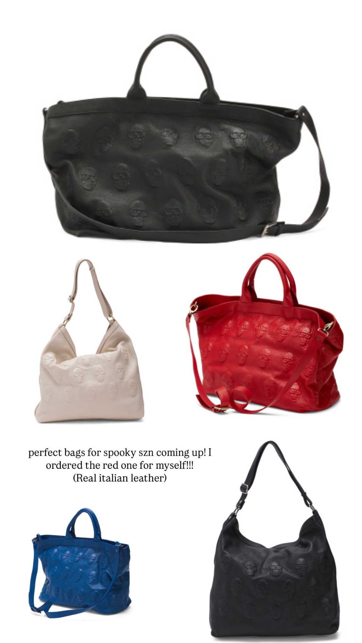 Spooky season skull handbags 

#LTKItBag #LTKSeasonal #LTKSummerEdit
