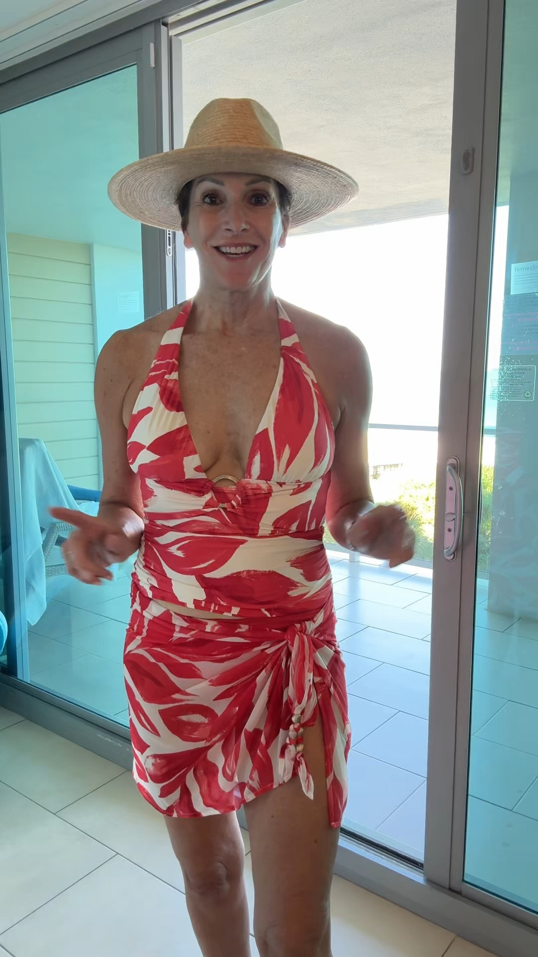 Tankini top - large 
Tankini/bikini bottoms- medium
Sarong cover up - medium 
Sandals are all synthetic and the straps are vegan leather 
Hat is pricey but they give back if that helps! And they are handmade 

Beach vacation 
Summer style 


#LTKSwim #LTKMidsize #LTKTall
