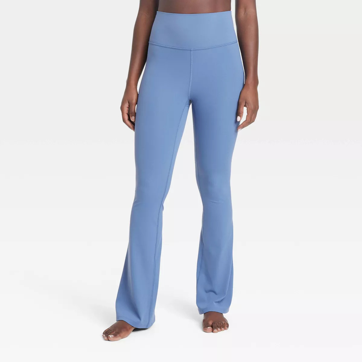 Women's Everyday Soft Ultra High-Rise Flare Leggings - All In Motion™ Blue XS | Target