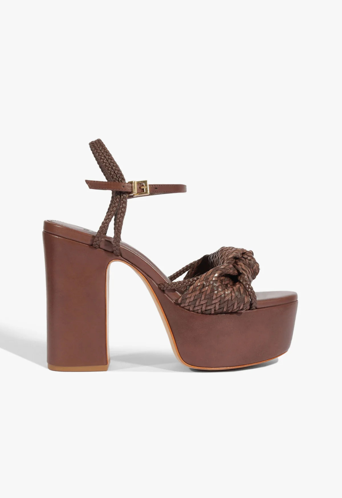 Kalina Brown High Platform Sandal | Schutz (US)