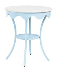 27x30 Outdoor Bistro Table With Marble Top | TJ Maxx