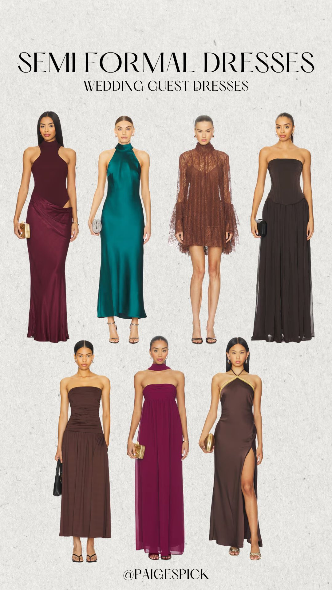 🍂 Fall wedding season = officially in full swing ✨
Rounded up the dreamiest wedding guest dresses for every vibe — from romantic satin and moody florals to classic neutrals you’ll actually rewear 🤍

Whether it’s a barn wedding, black-tie event, or semi-formal celebration, these picks are perfect for fall’s cooler temps and cozy color palette. 

 #LTKfall #LTKdresses #LTKpartywear