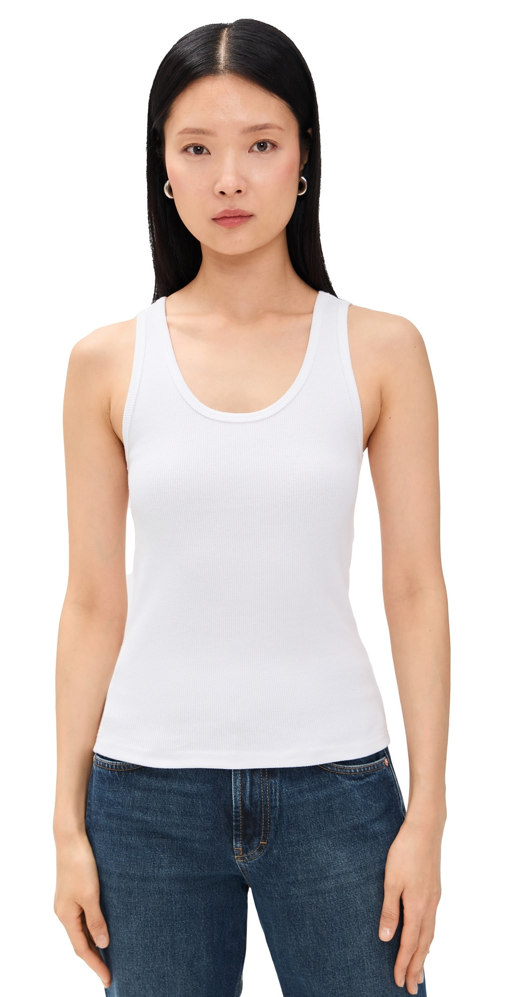 PARKE Classic Tank White S | Shopbop