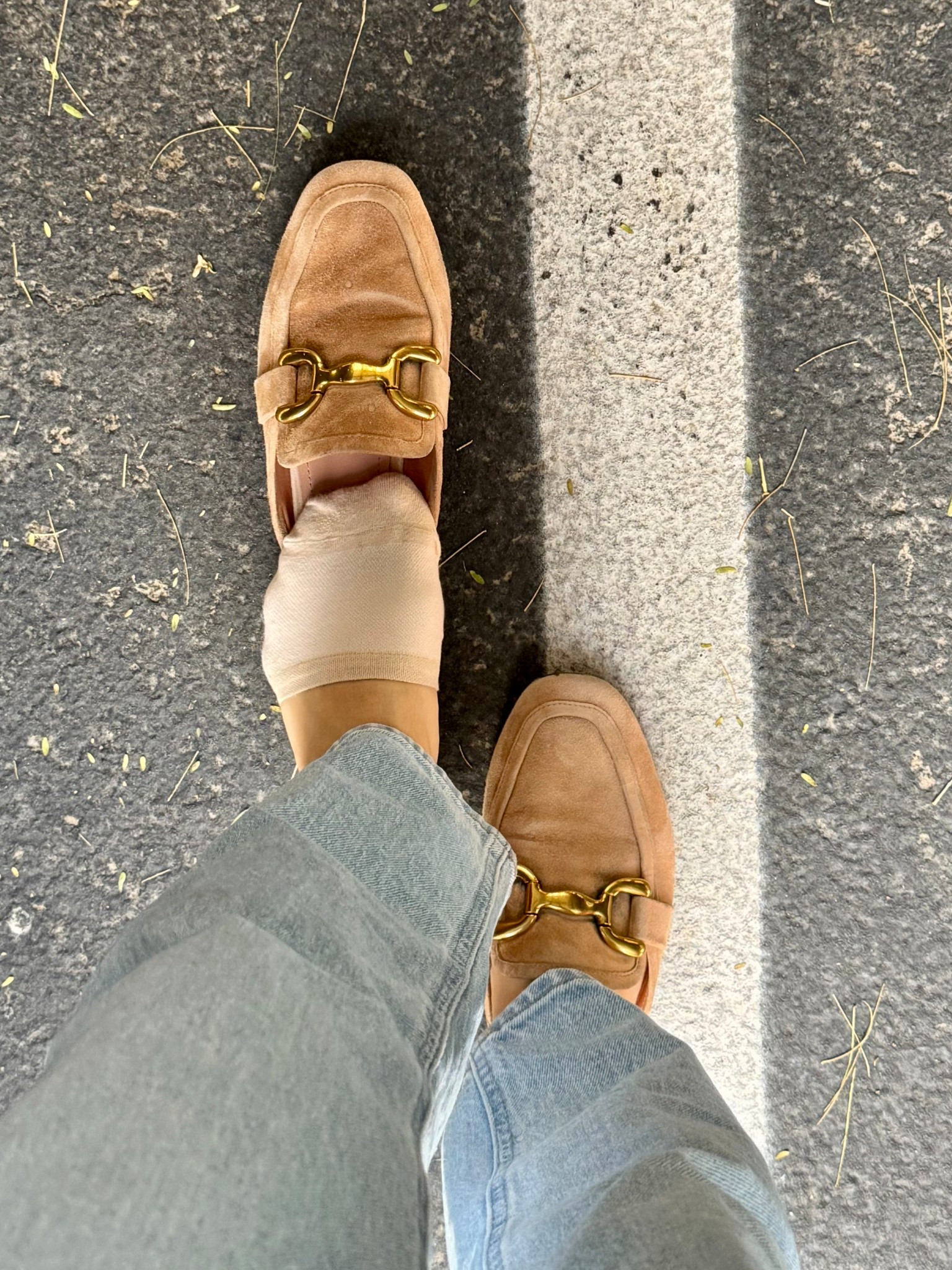 Amazon half socks - perfect for loafers, mules, birks, anything that needs a small no show sock for half the foot! 

I have worn these for full work days and they’re comfy & don’t slip! 

#LTKWorkwear