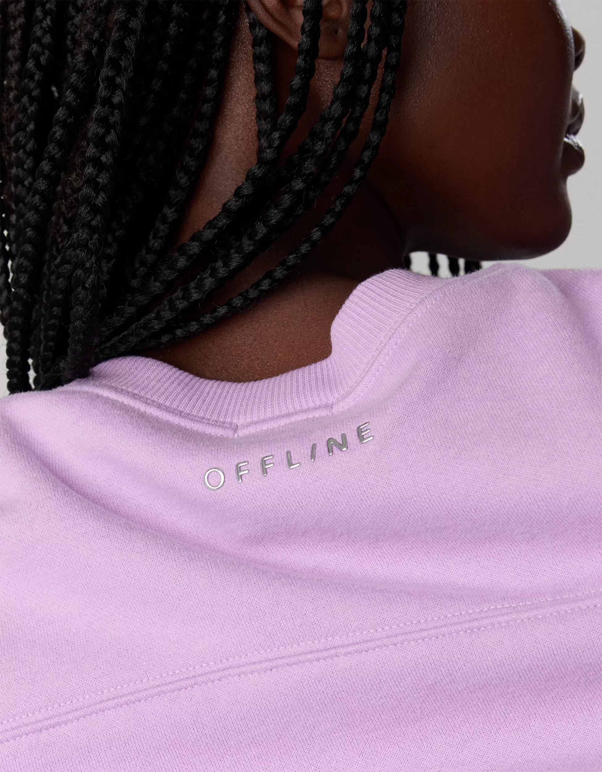 OFFLINE By Aerie Cloud Fleece Oversized Crewneck Sweatshirt | Aerie