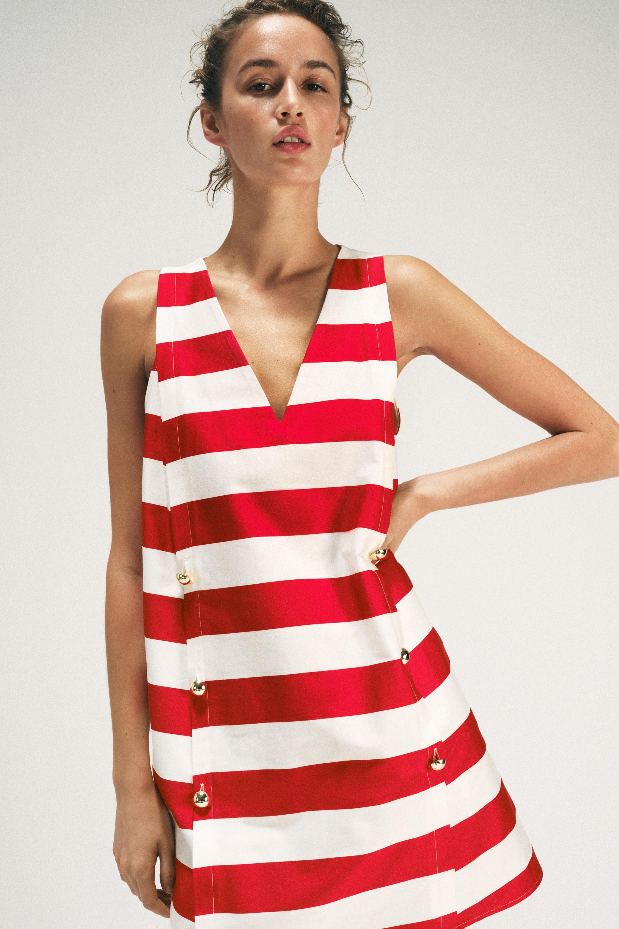 STRIPED MINI DRESS | Zara US