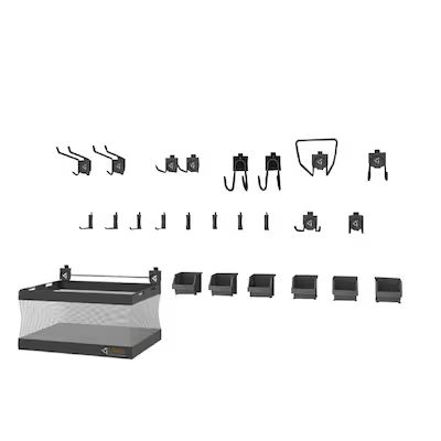 Gladiator  Accessory Starter Kit 25-Pack Black Steel Multipurpose Hook | Lowe's