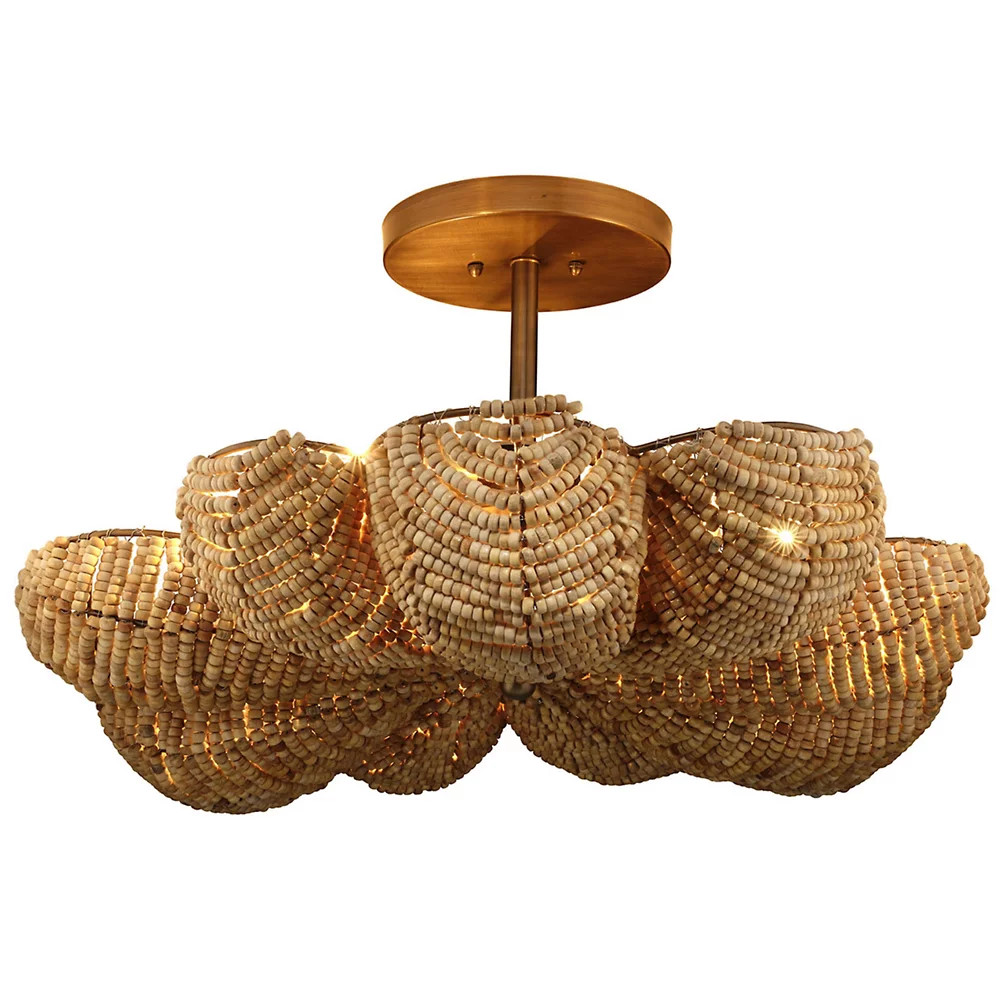 Anguilla Semi-Flushmount by Jamie Young Co. at Lumens.com | Lumens