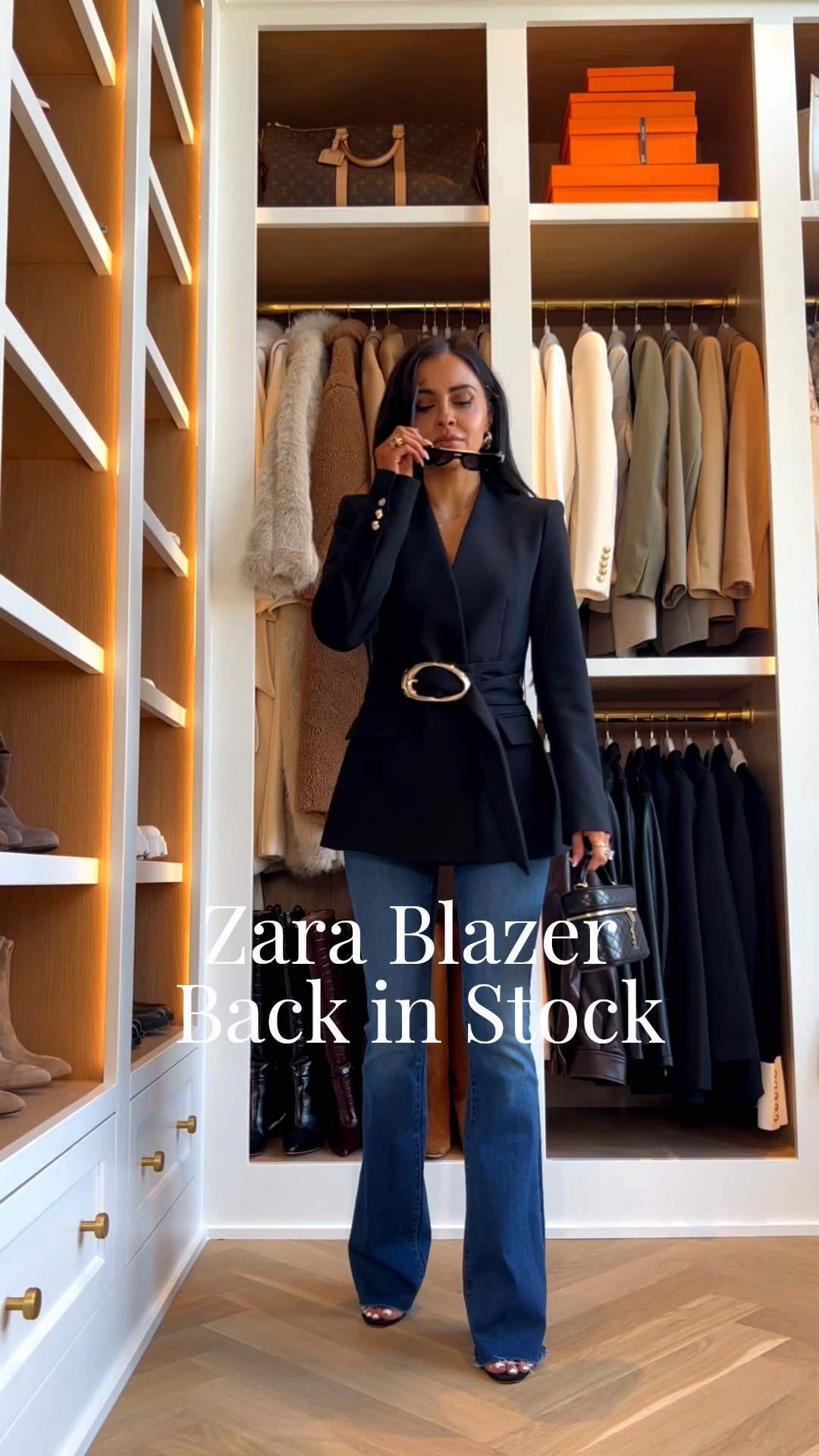 This best-selling Zara blazer is back in stock! Love the belted design - as perfect addition to your fall workwear wardrobe!

#LTKSeasonal #LTKOver40 #LTKWorkwear