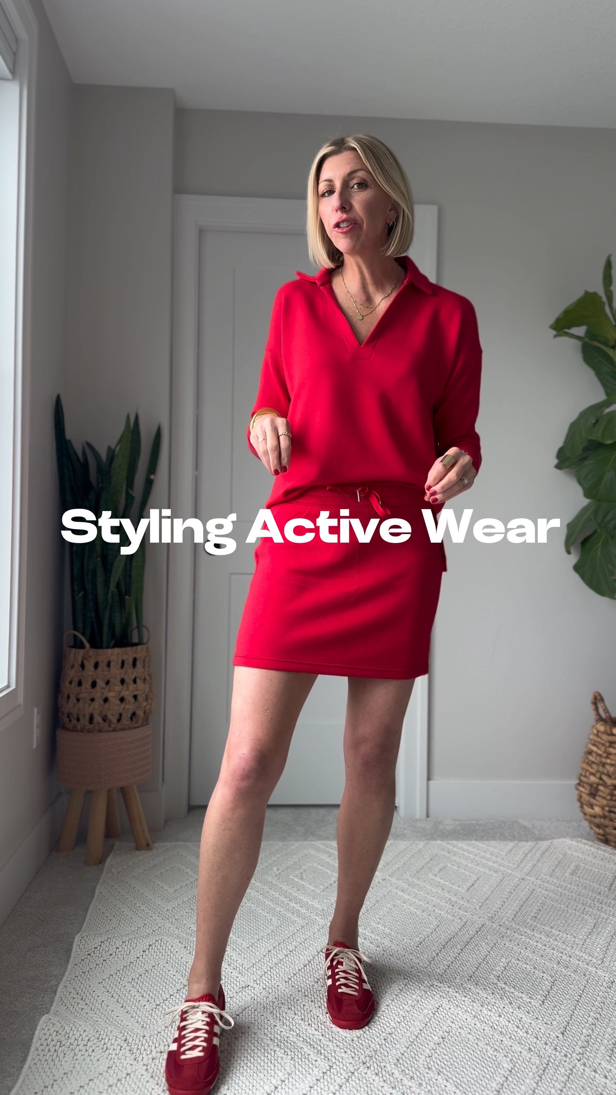 Chic active wear set!! It’s amazingly soft & easy to throw on & go 👏🏻

Wearing my true to size small in both the top & bottom

Use my code: SARAHKELLYXSPANX for 10% off plus free shipping

#LTKVideo #LTKStyleTip #LTKOver40