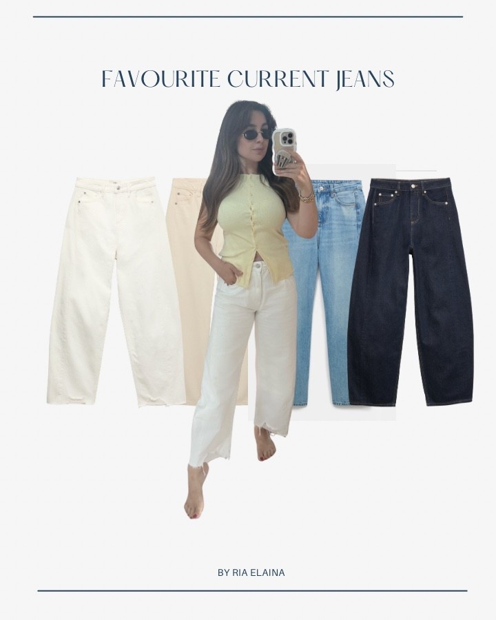 My favourite jeans of the Summer #barrellegjeans Available in so many colours. I took UK8 short/petite

#LTKuk #LTKsummer #LTKstyletip