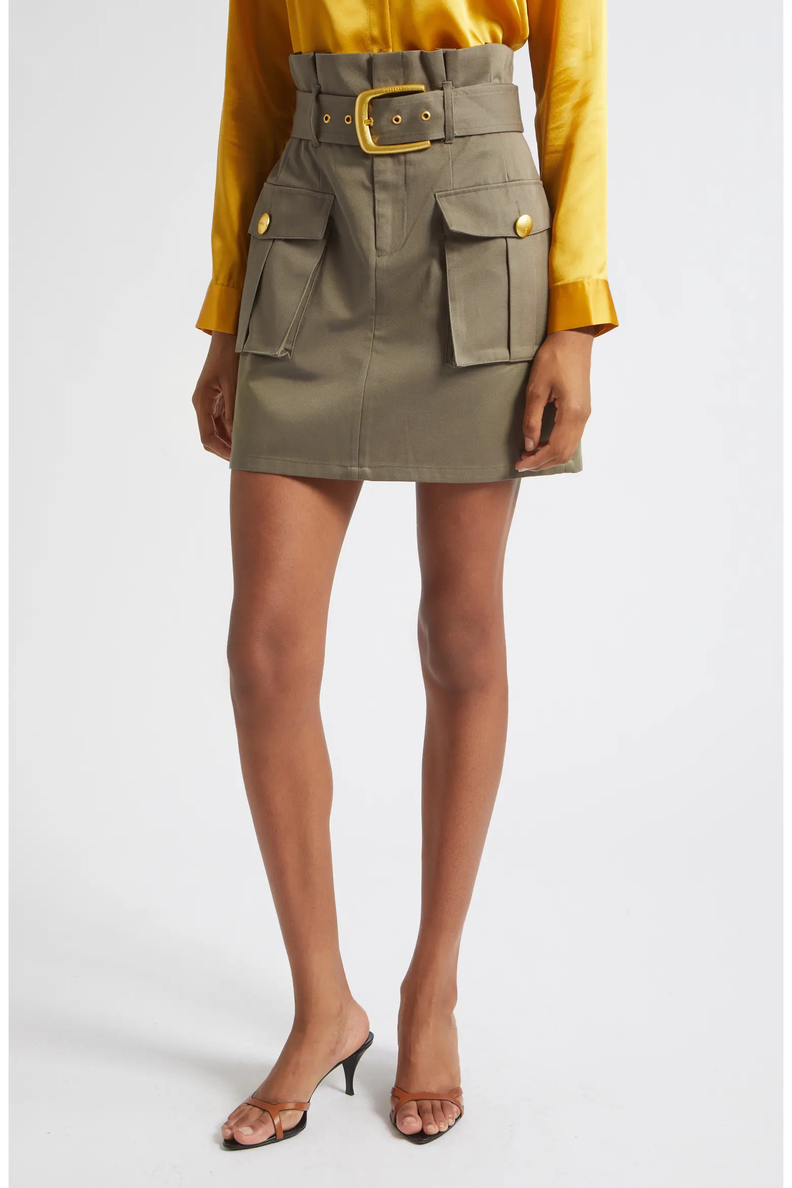 Maelis High Rise Paperbag Cargo Miniskirt (Women) | Nordstrom | Nordstrom