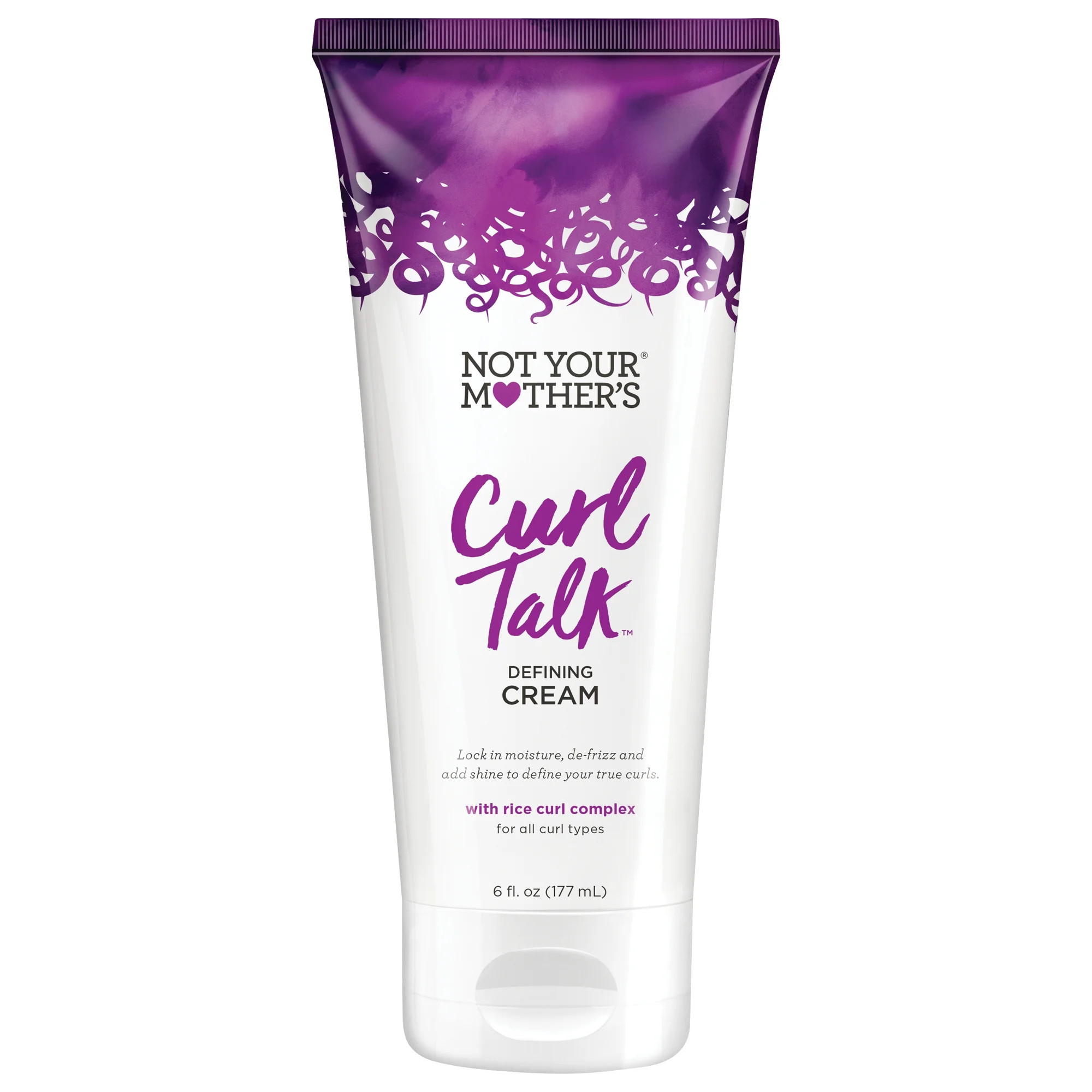 Not Your Mother's Curl Talk Curl Defining Hair Cream to Enhance Curly Hair, 6 fl oz - Walmart.com | Walmart (US)