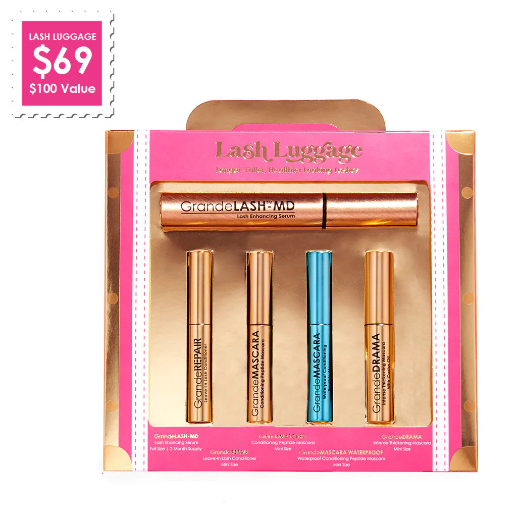 Lash Luggage Set | Grande Cosmetics, LLC