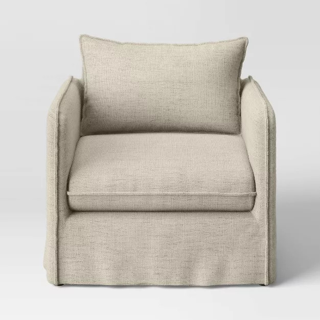 Berea Slouchy Lounge Chair with French Seams - Threshold™ | Target