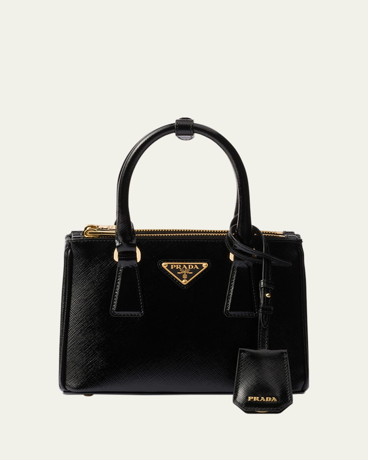 Galleria Leather Top-Handle Bag | Bergdorf Goodman