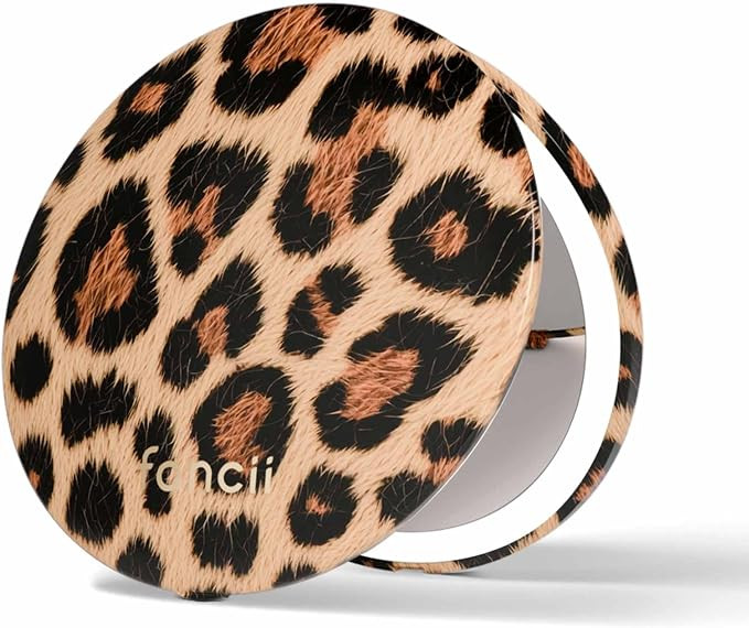 Fancii Mini Taylor Compact Magnifying Mirror with LED Light, 10x/1x, Rechargeable, 3 Light Settin... | Amazon (US)