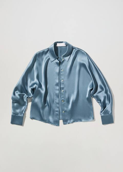 Flowy shirt -  Women | Mango USA | MANGO (US)