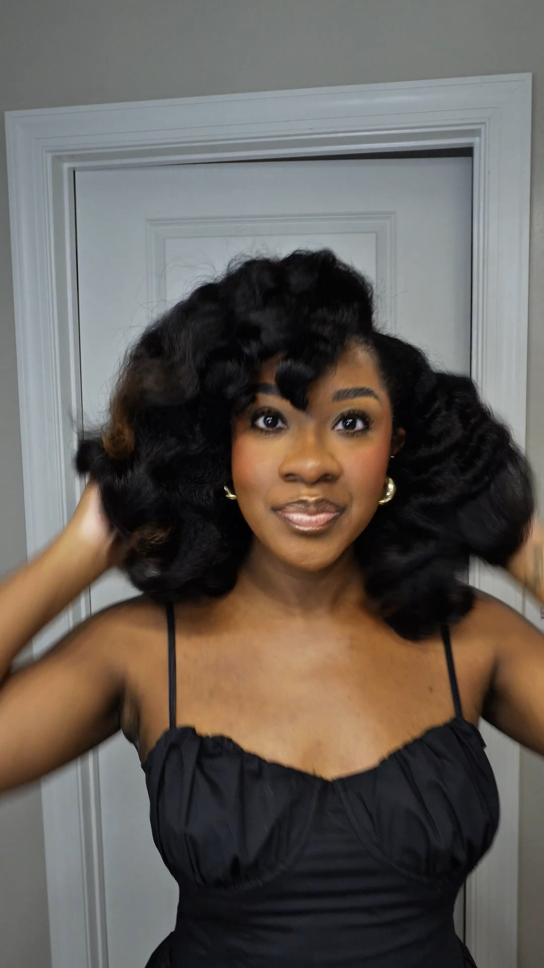 Fluffy braid out on natural hair🤩

#LTKFindsUnder50 #LTKFindsUnder100 #LTKBeauty