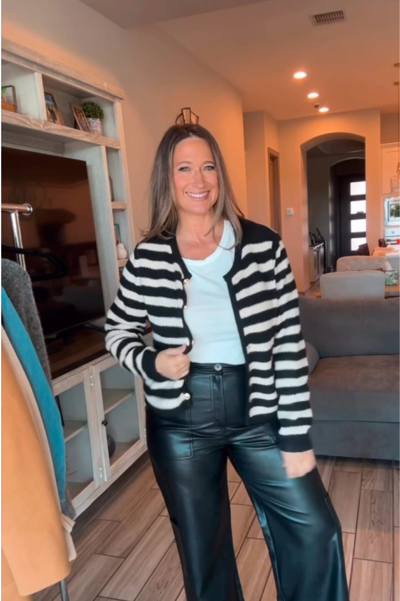 This is the time of year for layering! This knit warm cardigan from Target adds a classy, sophisticated look without breaking the bank. Also looks great with jeans! 

#LTKStyleTip #LTKOver40 #LTKMidsize