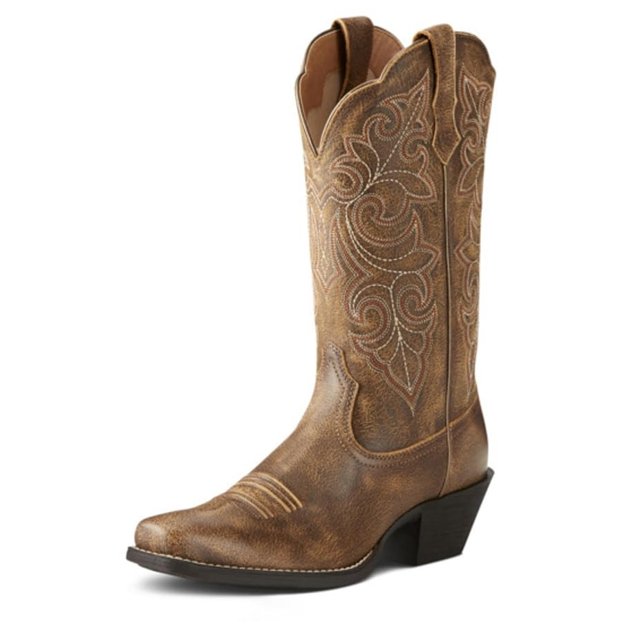 ARIAT womens Round Up Square Toe | Amazon (US)