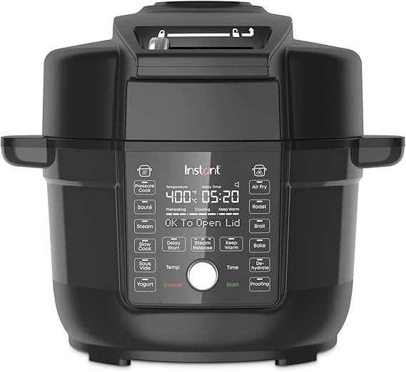 Amazon.com: Instant Pot Duo Crisp Ultimate Lid, 13-in-1 Air Fryer and Pressure Cooker Combo, Saut... | Amazon (US)