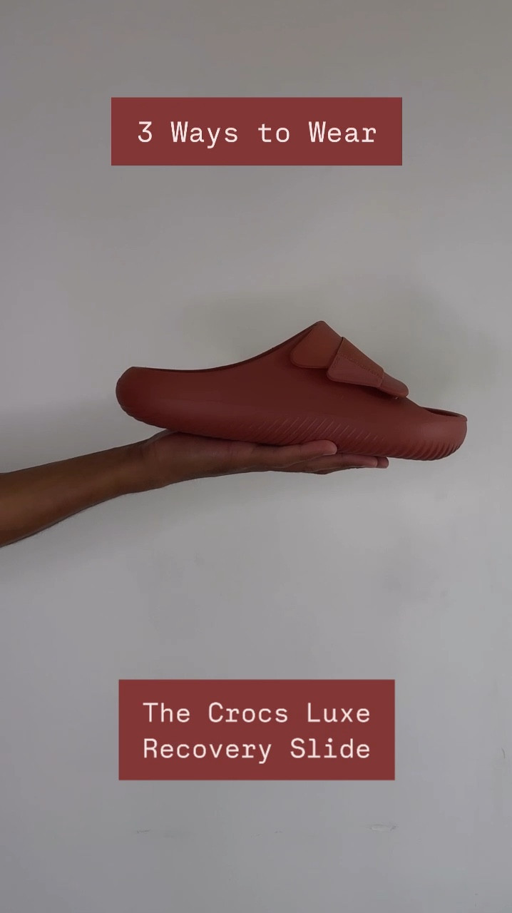 Meet the Crocs Luxe Recovery Slide. They've got the perfect amount of cushion and a textured footbed that feels like a mini foot massage. Plus, that strap and the Spice colorway make them a stylish choice for all the chill fall vibes ahead. I pulled a few of my favorite styles from their #MellowRecovery collection—they’ve got some amazing colors that fit the season perfectly. 

#MellowRecovery #giftedbycrocs #mellow

#LTKMens #LTKVideo #LTKActive