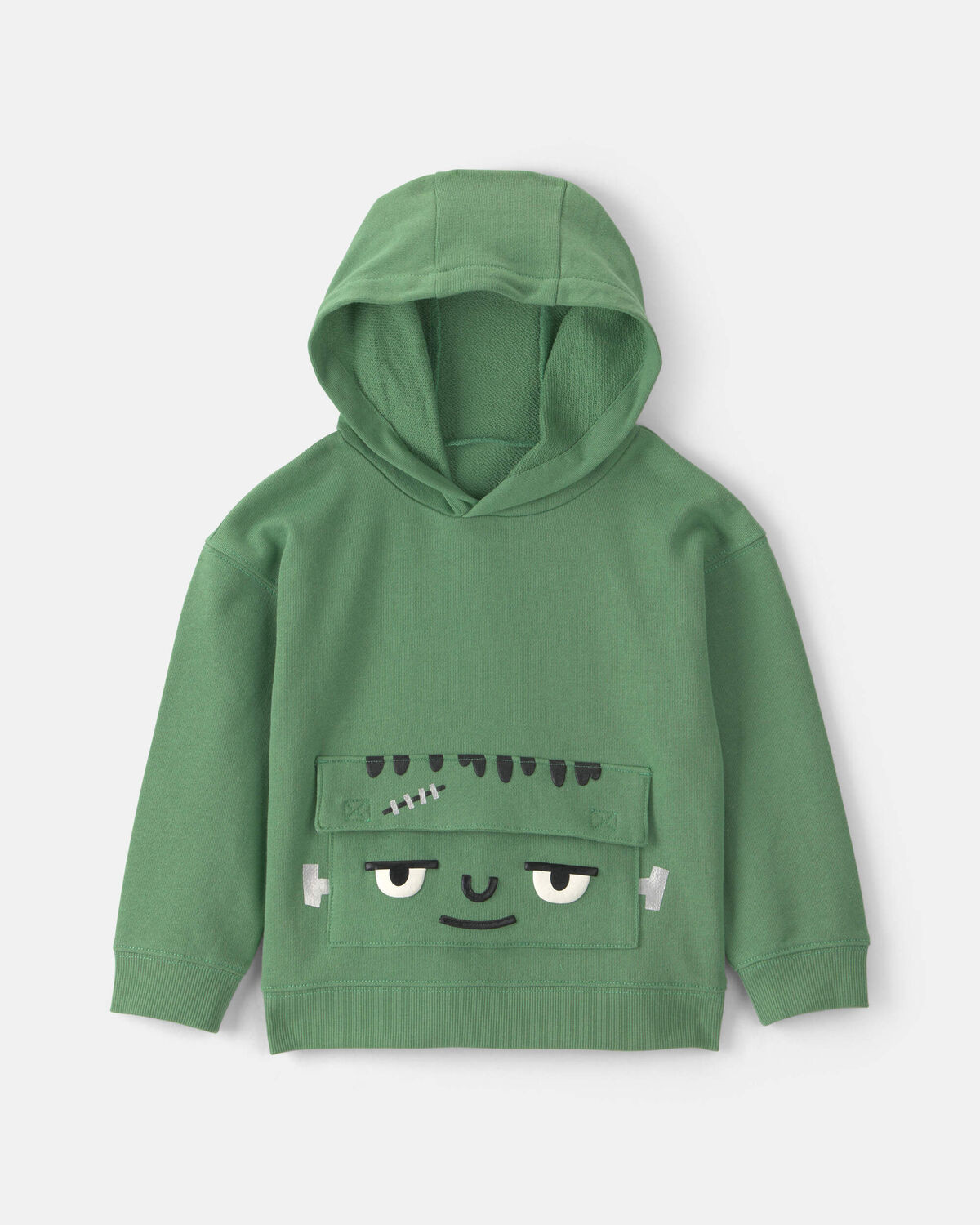 Toddler Boy Frankenstein Halloween Hoodie - Green | Carter's Inc