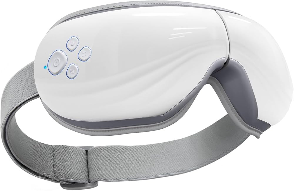 5-Mode Eye Massager with Heat and Bluetooth Music, Folding Heated Eye Massager, Heating Eye Massa... | Amazon (US)