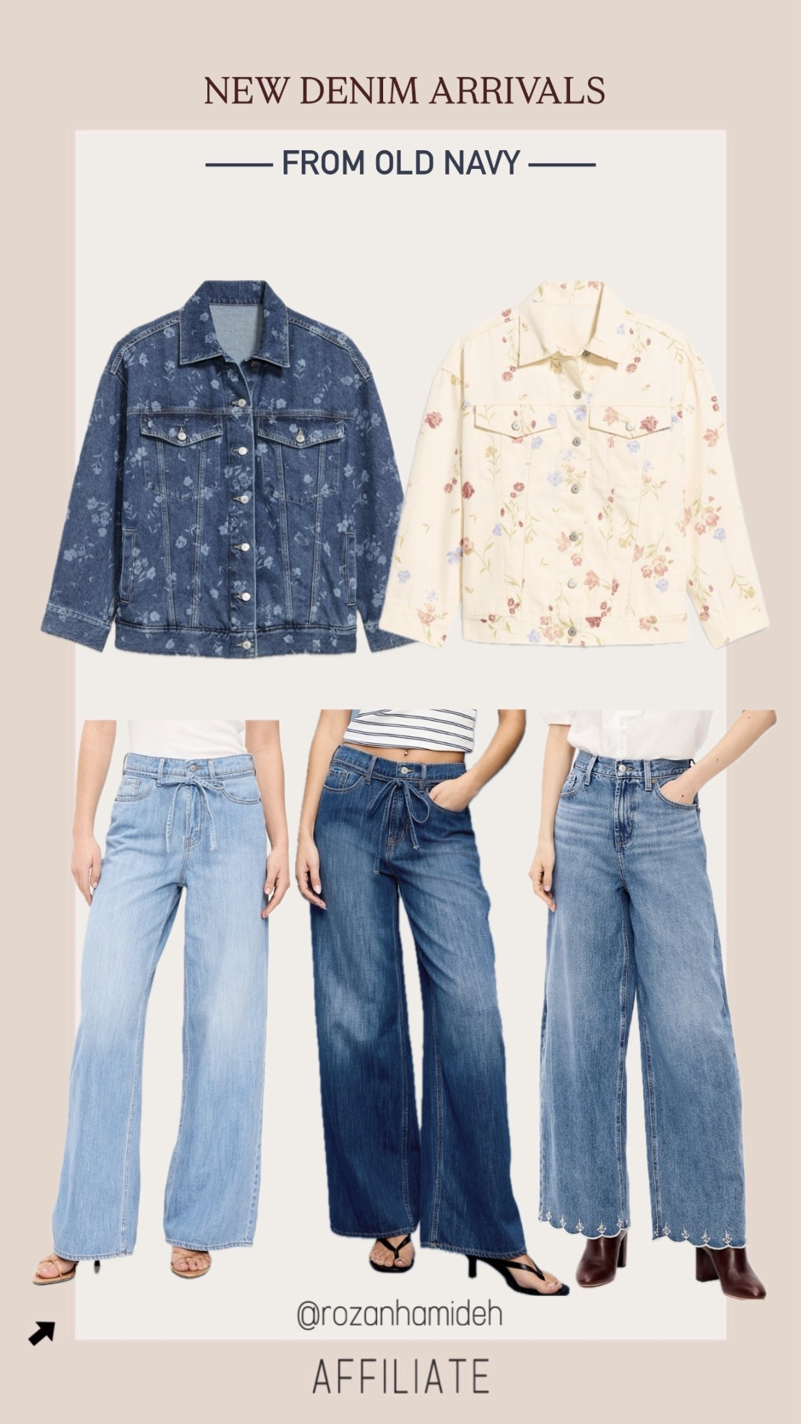 Old Navy denim is doing it RIGHT lately 👏🏼✨
So many good finds — flattering fits, comfy, and perfect washes for everyday.

Loving the wide-leg options + the cutest denim jackets 🤍
Everything is super wearable and easy to style

Linked all my faves for you 🫶🏻

#LTKSeasonal #LTKgrwm #LTKootd