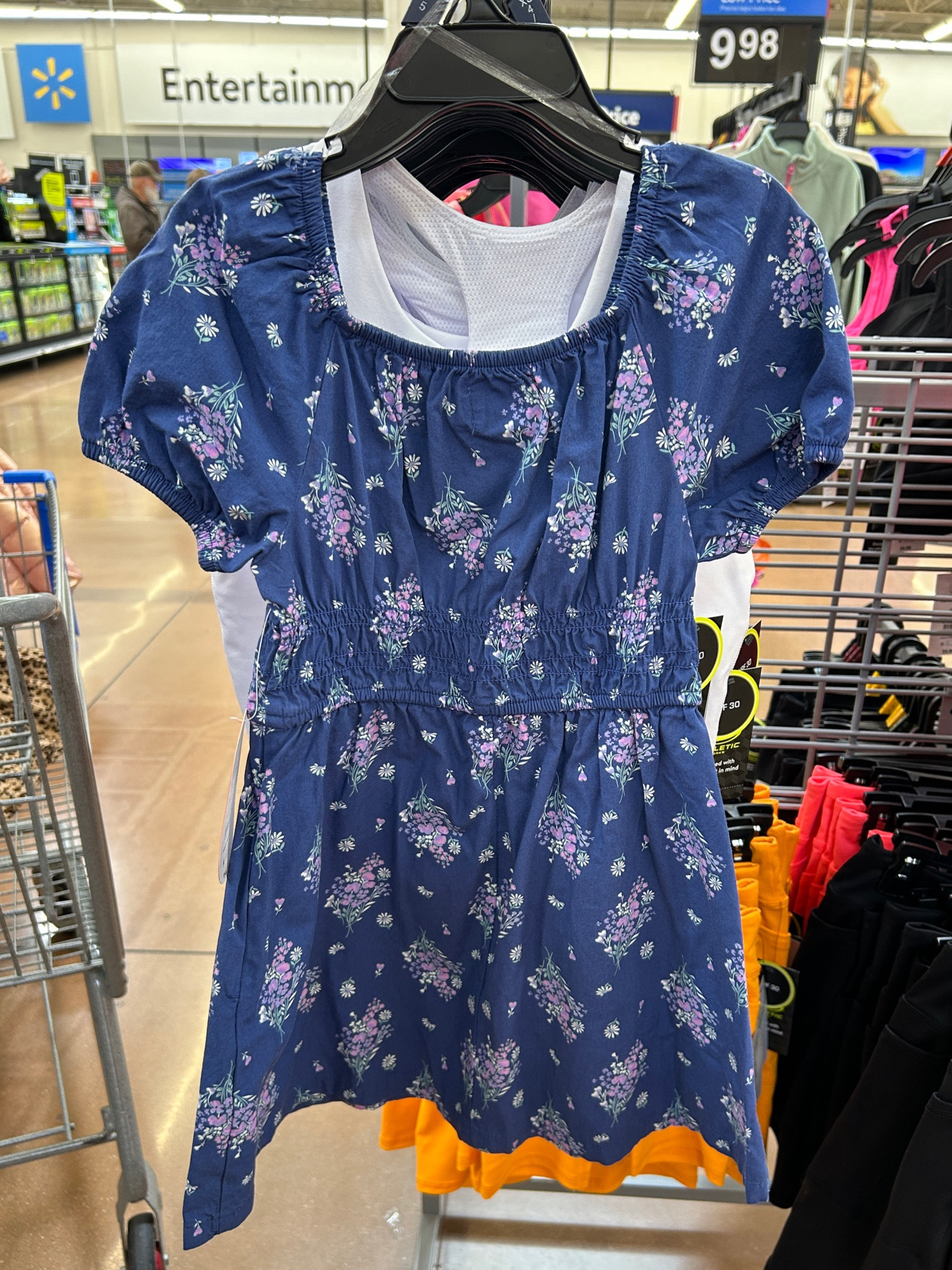 Spring dress for little and big girls. Under $15. 

#LTKFindsUnder50 #LTKKids #LTKSeasonal