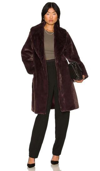 Bree Coat in Tobacco | Revolve Clothing (Global)