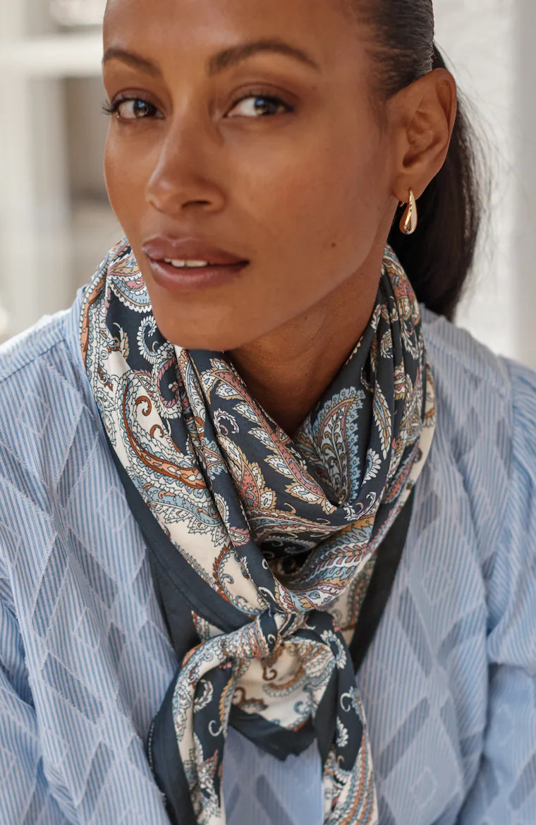 Printed Square Scarf | J. Jill