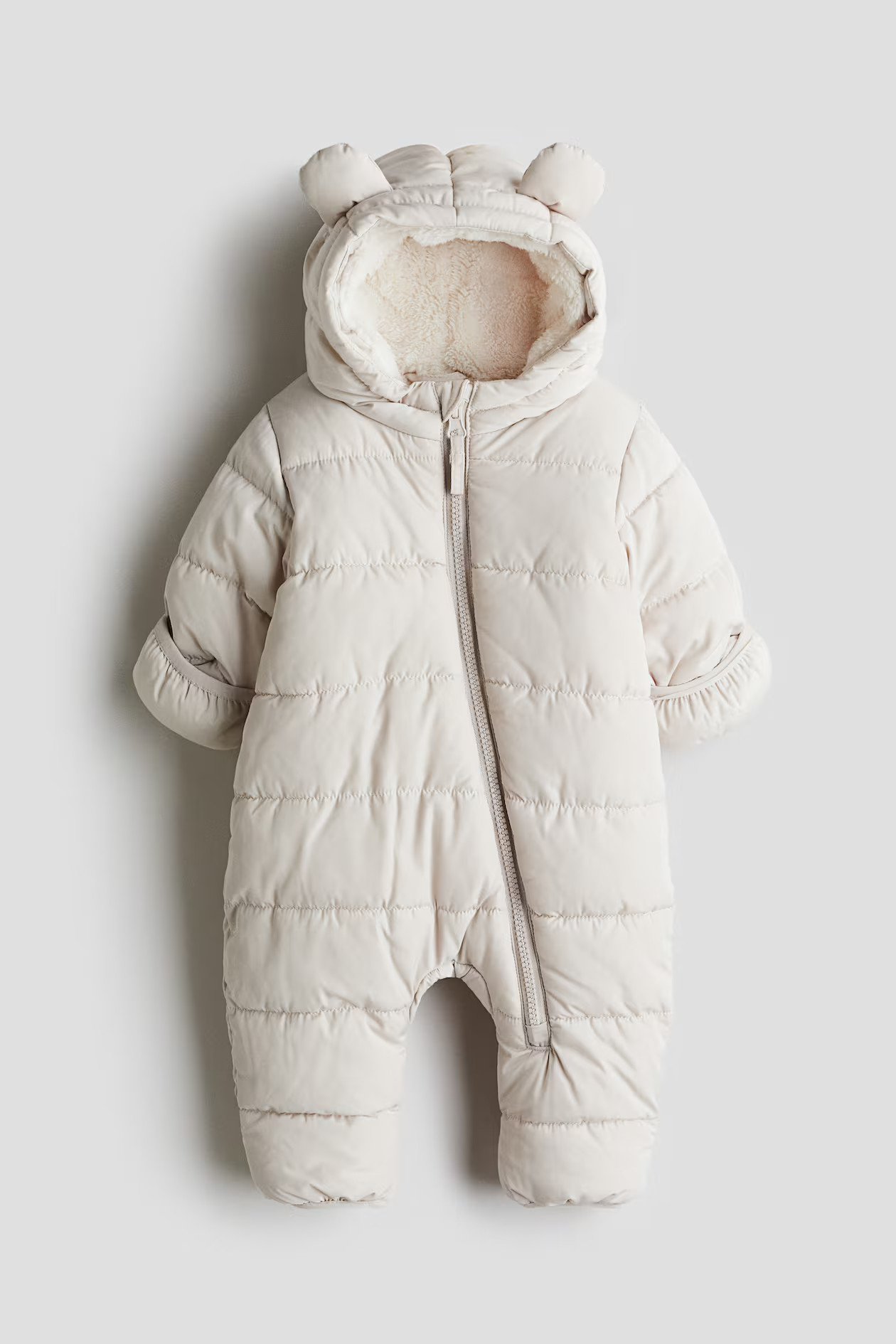 Schneeanzug mit Teddyfutter | H&M (DE, AT, CH, NL, FI)