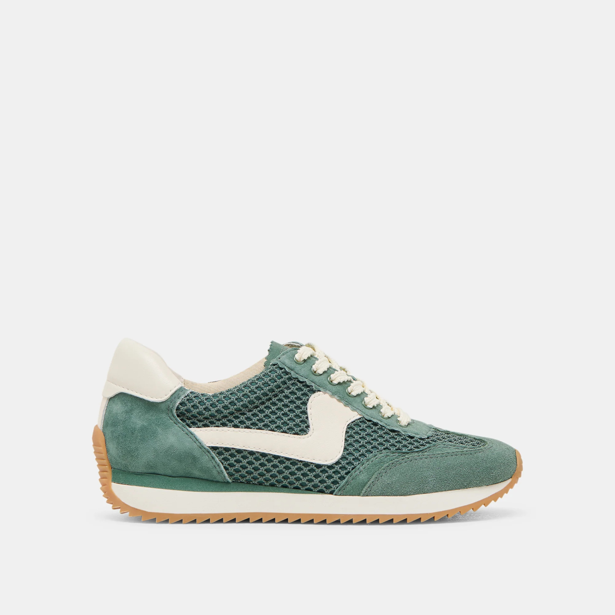B.ntcd Mesh Sneakers Dk Green Woven Mesh | DolceVita.com