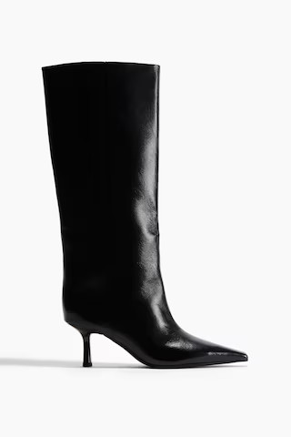 H & M - Kniehohe Stiefel - Schwarz - Damen | H&M (DE, AT, CH, NL, FI)