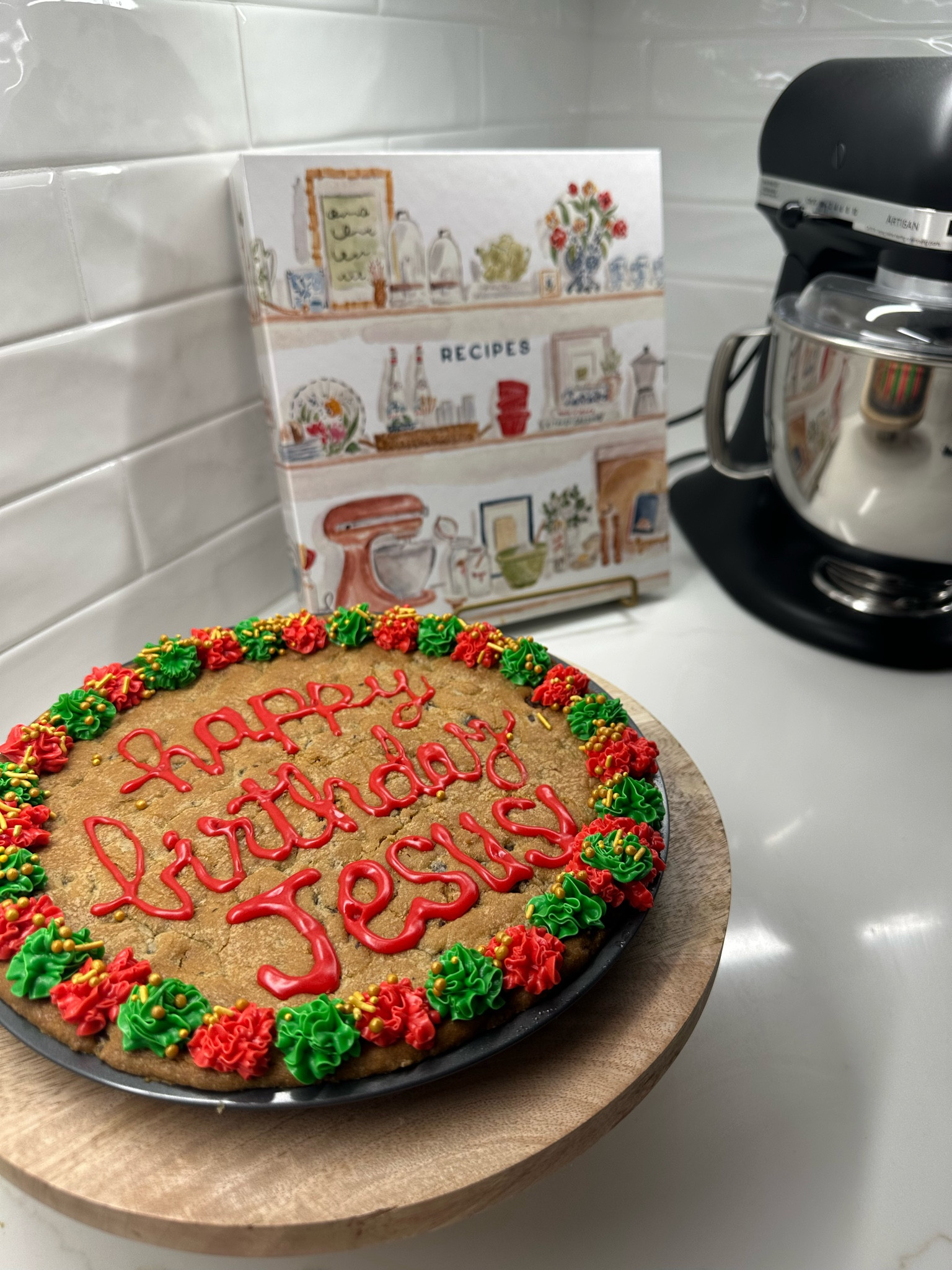 Our finished product ✨❤️💚

#LTKHome #LTKSeasonal #LTKHoliday