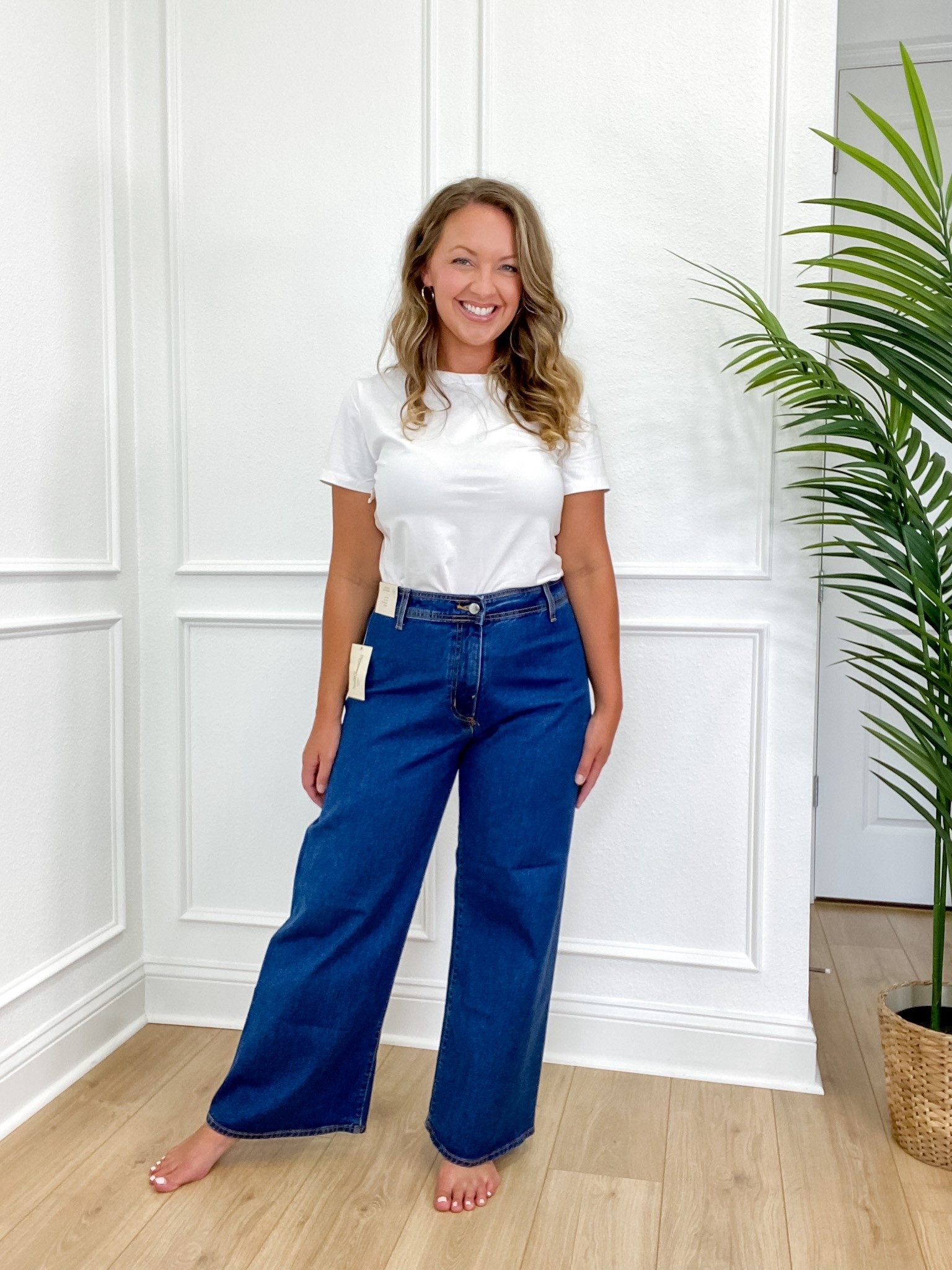 Target Wide Leg Sailor Jeans👖 I am 5’5” Wearing Size 10.  I love the fit and style of these jeans …. The color not so much, luckily there are 11 other colors to choose from!! I’m obsessed with the white, beige, and rust! 

Target jeans, Target style, jeans, denim, affordable fashion, sailor wide leg jeans, Target denim , pear shaped denim, midsize denim try on, petite fashion, petite midsizee

#LTKSeasonal #LTKMidsize #LTKFindsUnder50