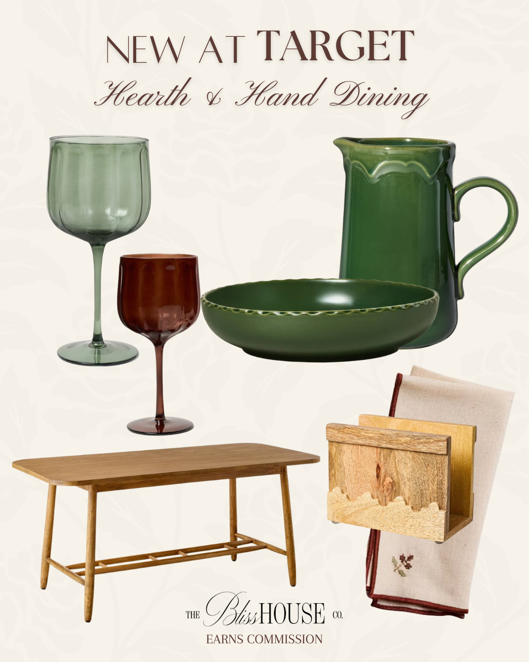 Hearth & Hand New Arrivals - Dining 

 #LTKfoodie #LTKSeasonal #LTKHome