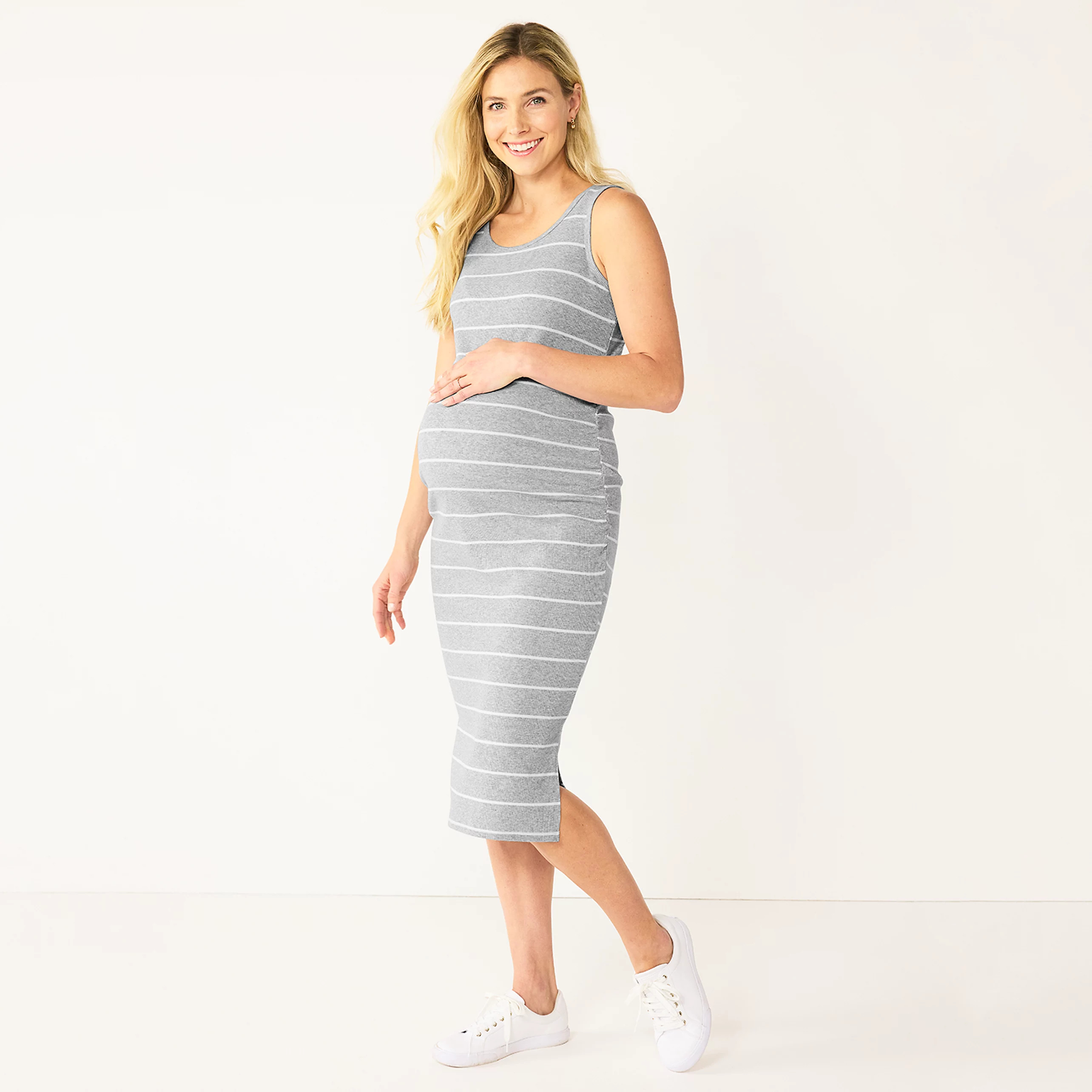 Maternity Sonoma Goods For Life® Midi Tank Dress | Kohl's