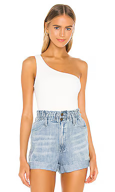 Show Me Your Mumu Uno Bodysuit in Bone from Revolve.com | Revolve Clothing (Global)