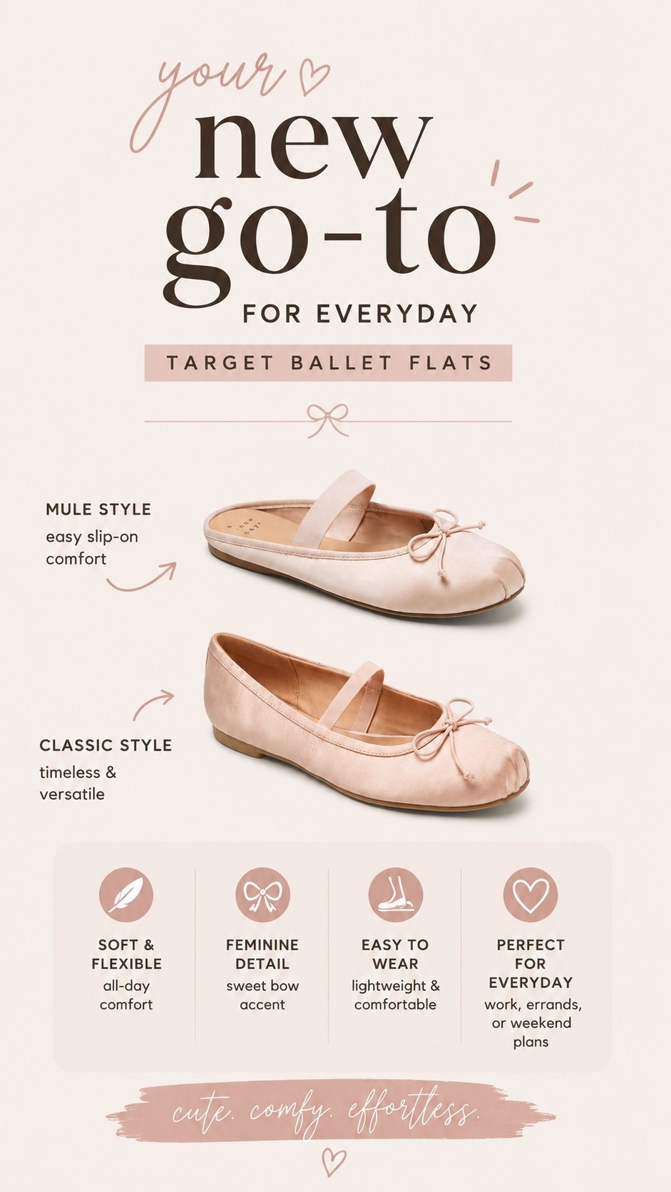 I’m loving this style!! 

I got the bottom pair and can’t wait to style them!!

Ballerina trend, ballet core, point shoes,

#LTKOver40 #LTKWorkwear