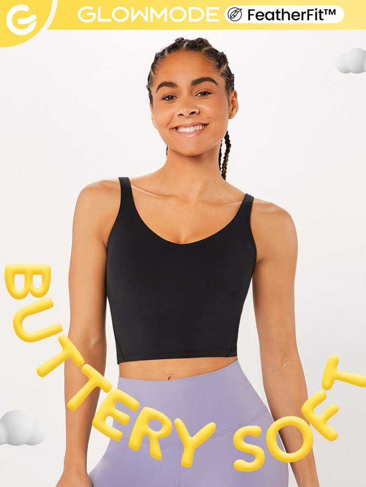 GLOWMODE FeatherFit™ Active Tank | SHEIN