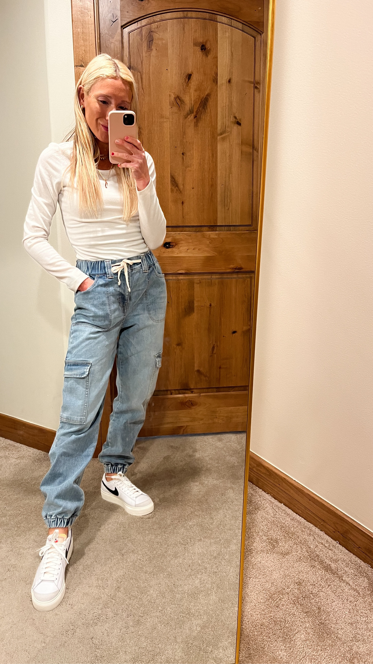 Walmart cargos have me 🤩. They are so good! Wearing size XS. Top from Walmart too. 

#LTKsalealert #LTKfindsunder50 #LTKstyletip