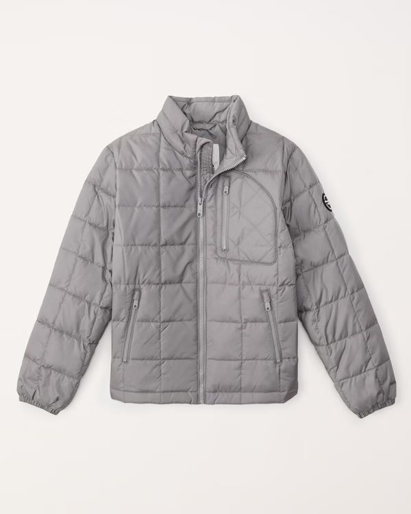 lightweight puffer | Abercrombie & Fitch (US)