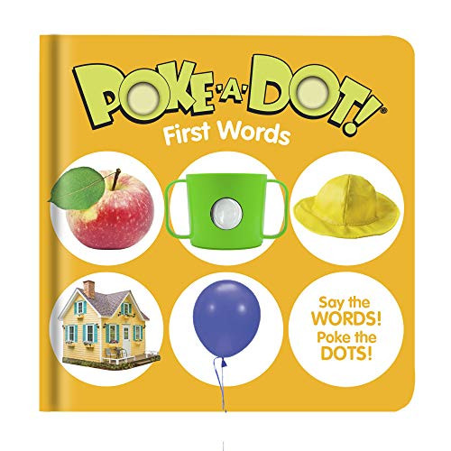 Melissa & Doug Children’s Book – Poke-a-Dot: First Words (Board Book with Buttons to Pop) | Amazon (US)