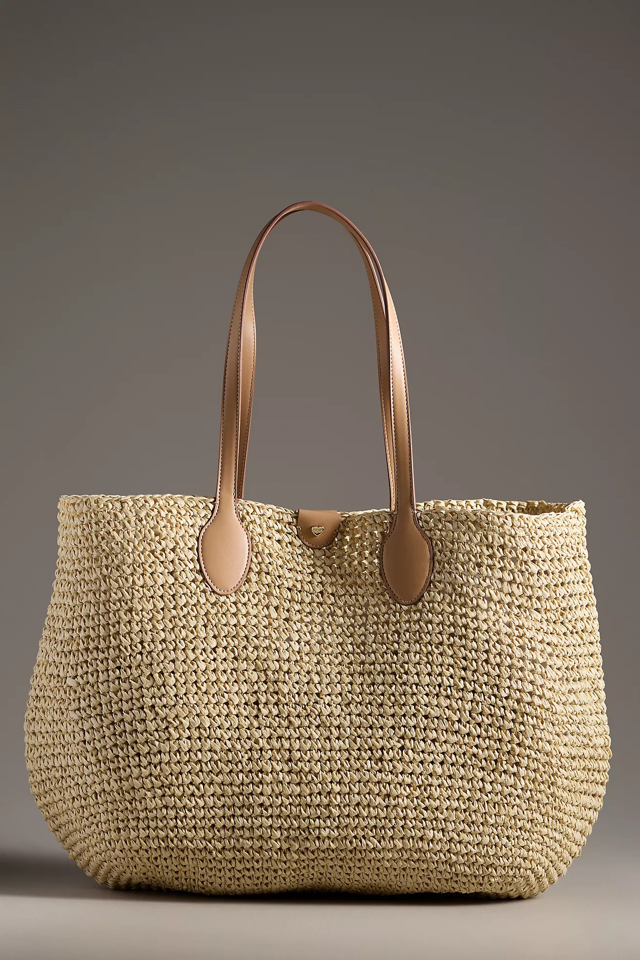 Stoney Clover Lane Beach Raffia Tote | Anthropologie (US)