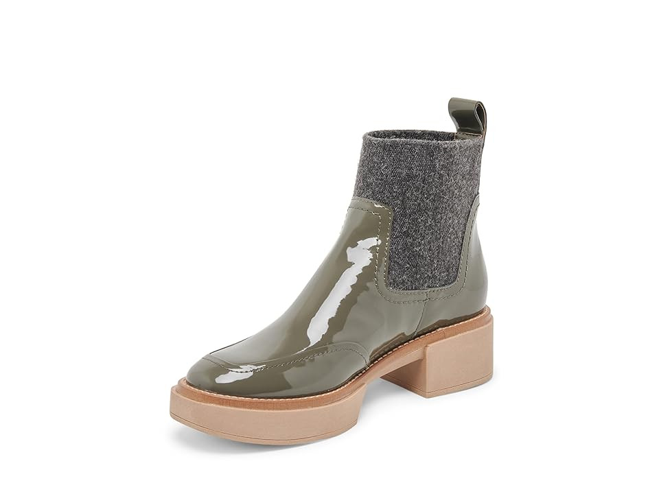 Dolce Vita Saline Women's Boots Dark Olive : 7.5 M, Leather | Zappos