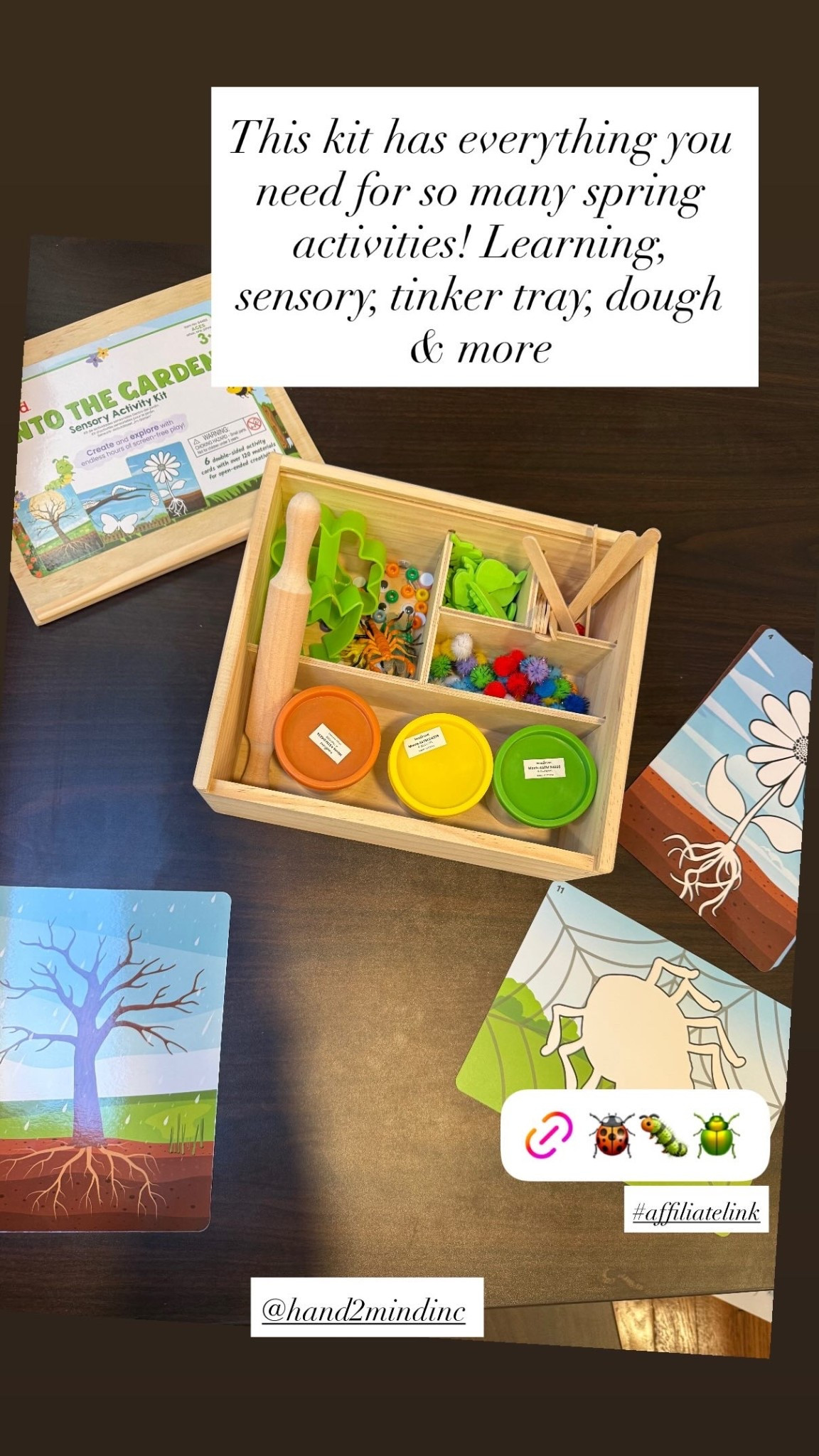 @hand2mindinc  This kit has everything you need for so many spring activities! Learning, sensory, tinker tray, dough & more #affiliatelink

#LTKmomlife #LTKKids