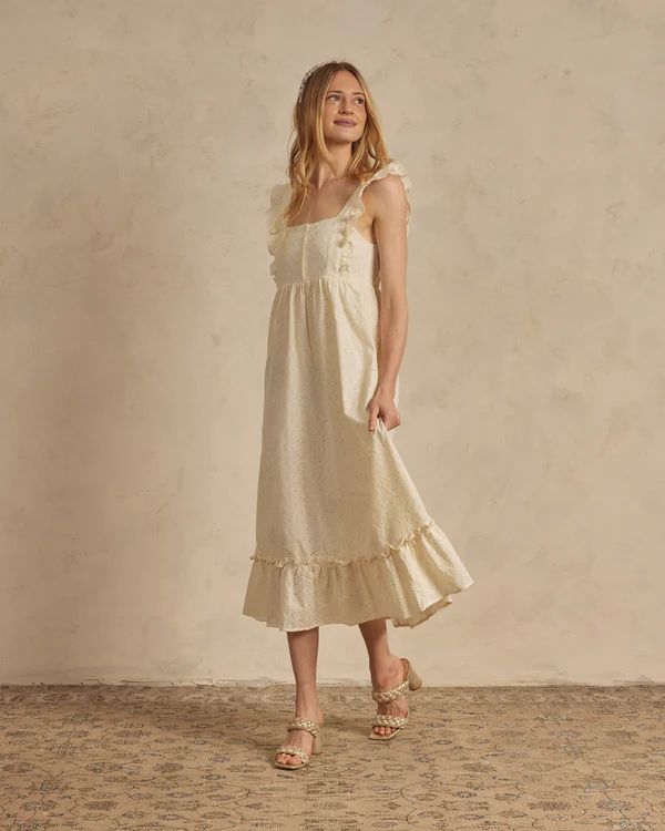 lucy dress || ivory eyelet | Noralee